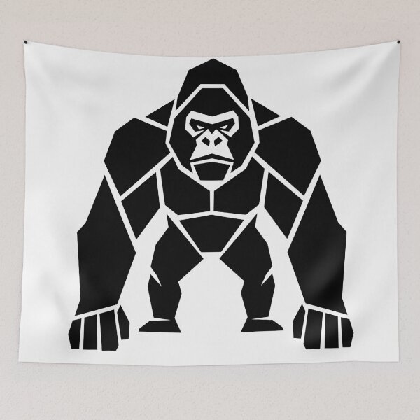 Item preview, Powerful Geometric Gorilla designed and sold by matybrak.