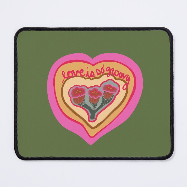 Item preview, Love is so groovy designed and sold by MayCartPrintArt.