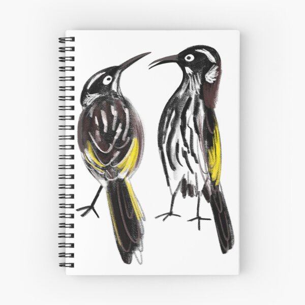 Item preview, New Holland Honeyeater Bird Sketch designed and sold by Drsadle39l.