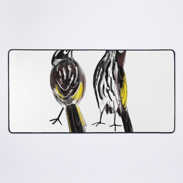 Item preview, New Holland Honeyeater Bird Sketch designed and sold by Drsadle39l.