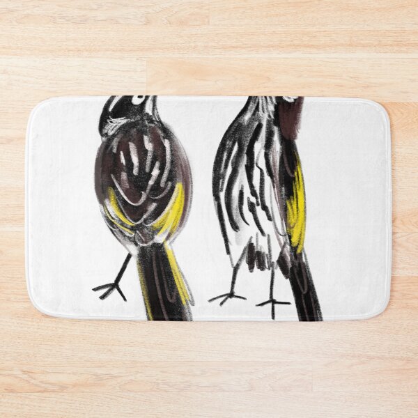 Item preview, New Holland Honeyeater Bird Sketch designed and sold by Drsadle39l.
