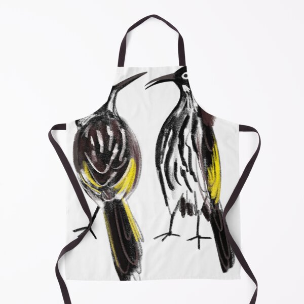 Item preview, New Holland Honeyeater Bird Sketch designed and sold by Drsadle39l.