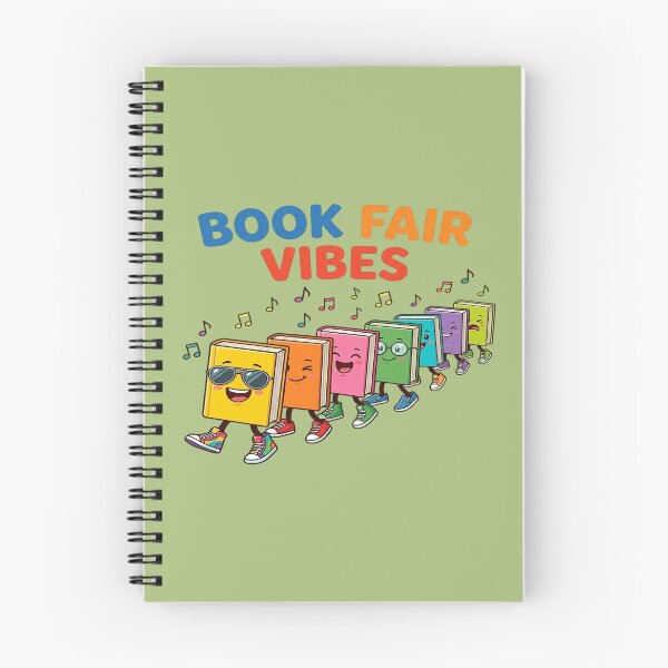 Item preview, Book Fair Vibes, Happy Singing Books. designed and sold by Endless7Art.