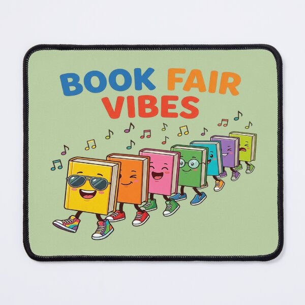 Item preview, Book Fair Vibes, Happy Singing Books. designed and sold by Endless7Art.
