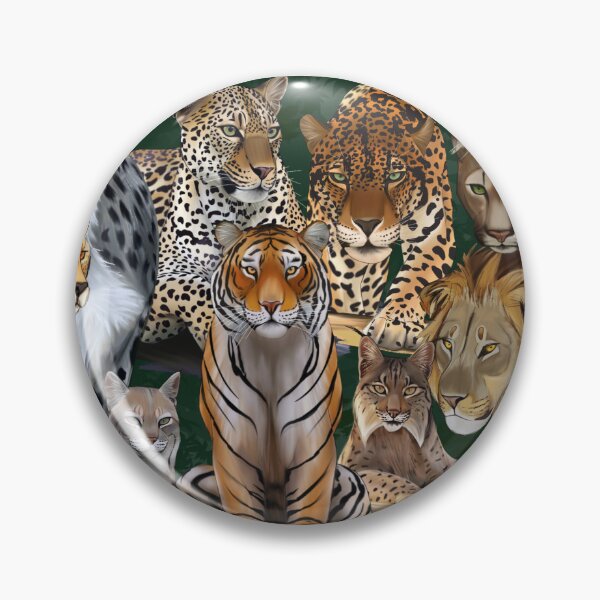 Item preview, Wild Cats of Wonder Set 1 designed and sold by SaberStudioArts.