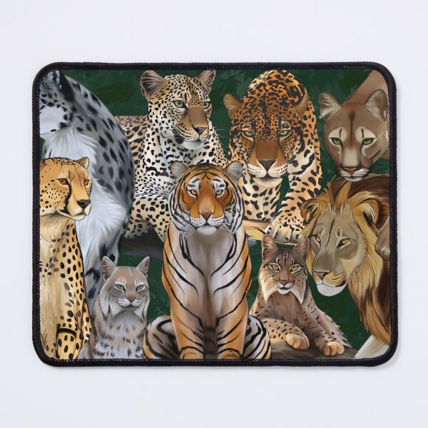 Item preview, Wild Cats of Wonder Set 1 designed and sold by SaberStudioArts.
