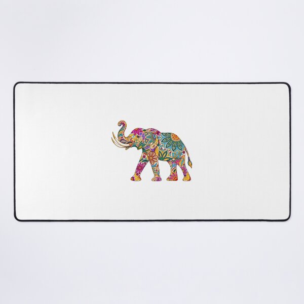 Item preview, Colorful Bohemian Elephant Art designed and sold by PeanutGalSean.