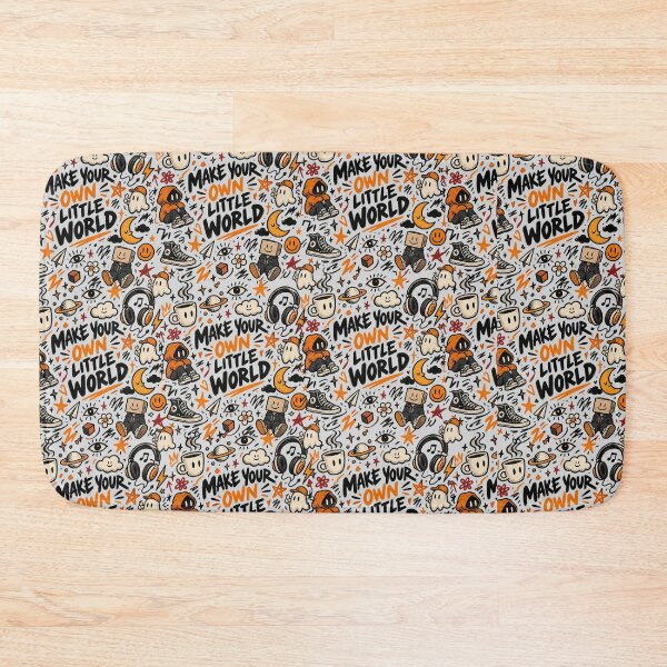 Item preview, Make Your Own Little World Cute Doodles Pattern designed and sold by NovaToons.