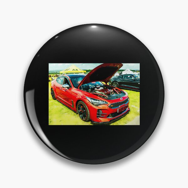 Item preview, Front Of A Red Kia Stinger designed and sold by 730Moto.