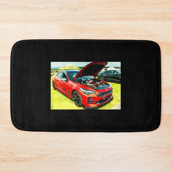 Item preview, Front Of A Red Kia Stinger designed and sold by 730Moto.
