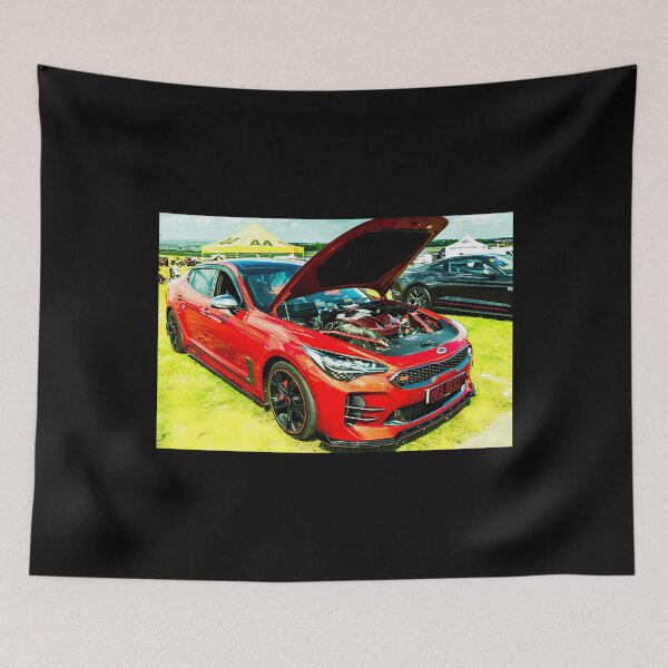 Item preview, Front Of A Red Kia Stinger designed and sold by 730Moto.