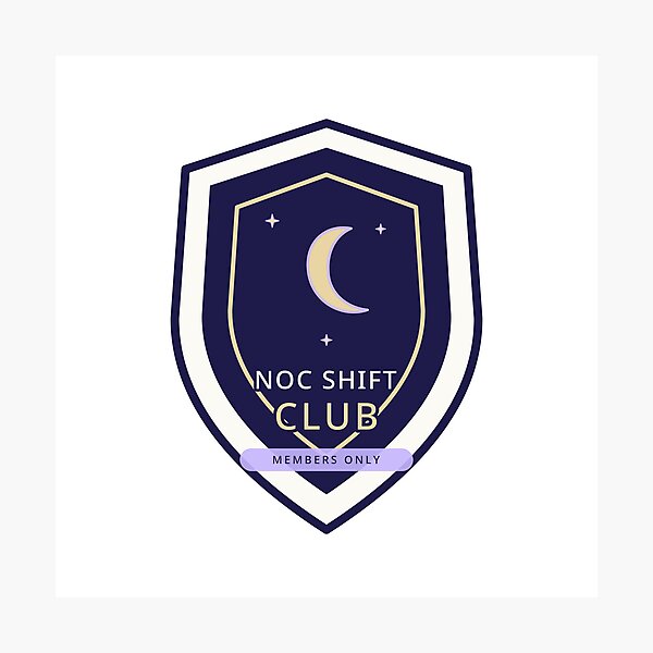 Item preview, Night Shift Nurse Soft Aesthetic Sticker NOC Shift Club RN Gift designed and sold by Jacqueline Flynt.