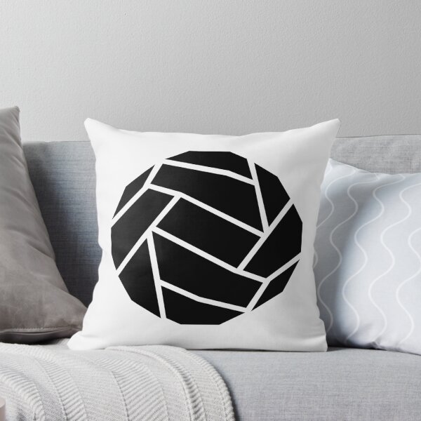Item preview, Geometric Black and White Volleyball designed and sold by matybrak.