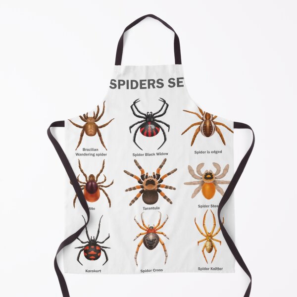 Item preview, Educational Spiders Identification Chart Insects Funny designed and sold by VISIONSTURME.