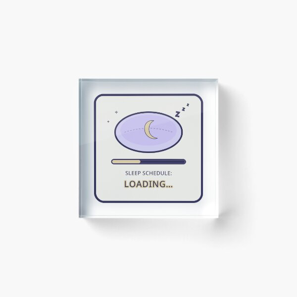 Item preview, Night Shift Nurse Soft Aesthetic Sticker Sleep Schedule Loading Gift designed and sold by Jacqueline Flynt.