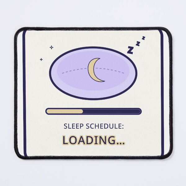 Item preview, Night Shift Nurse Soft Aesthetic Sticker Sleep Schedule Loading Gift designed and sold by Jacqueline Flynt.