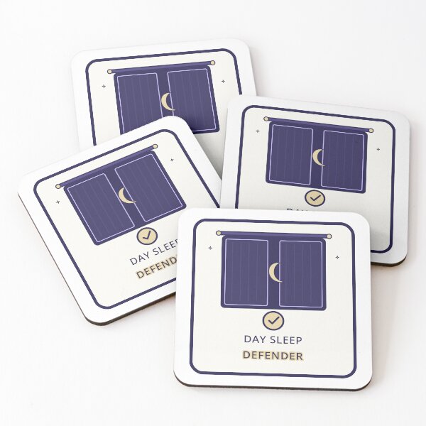 Item preview, Night Shift Nurse Soft Aesthetic Sticker Day Sleep Defender Funny Gift designed and sold by Jacqueline Flynt.