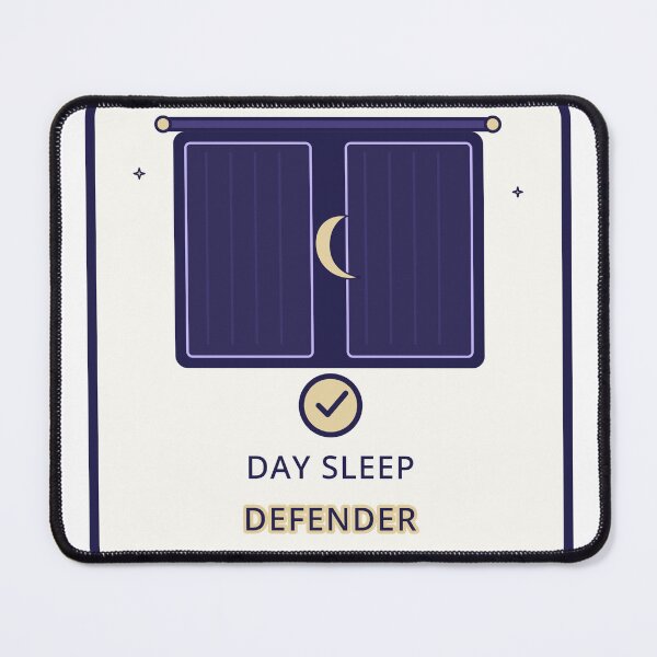 Item preview, Night Shift Nurse Soft Aesthetic Sticker Day Sleep Defender Funny Gift designed and sold by Jacqueline Flynt.