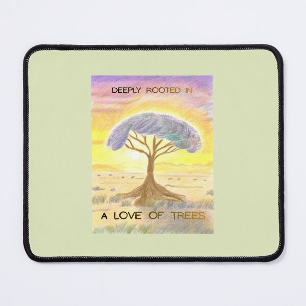 Item preview, Deeply Rooted In A Love Of Trees - Hand-drawn Tree Lover Nature Art designed and sold by Julia N.