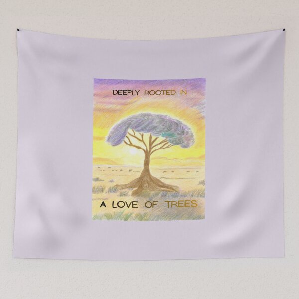Item preview, Deeply Rooted In A Love Of Trees - Hand-drawn Tree Lover Nature Art  designed and sold by Julia N.