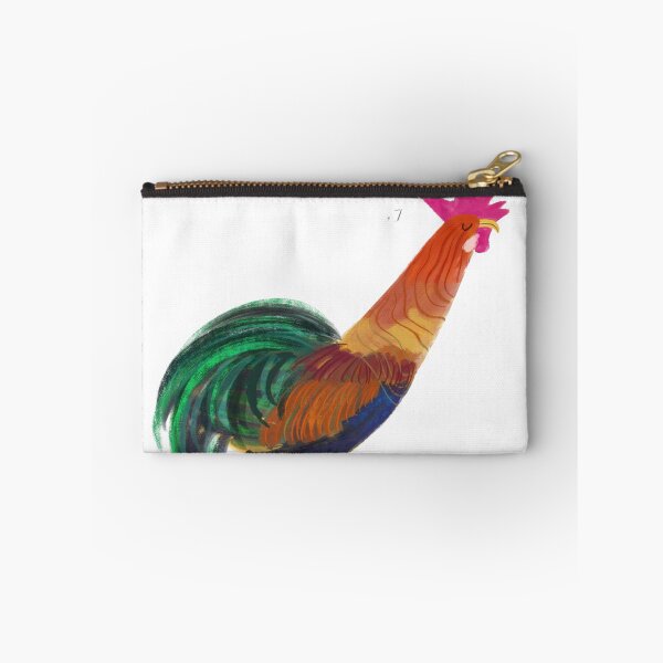 Item preview, Colorful Strutting Rooster Illustration designed and sold by Drsadle39l.