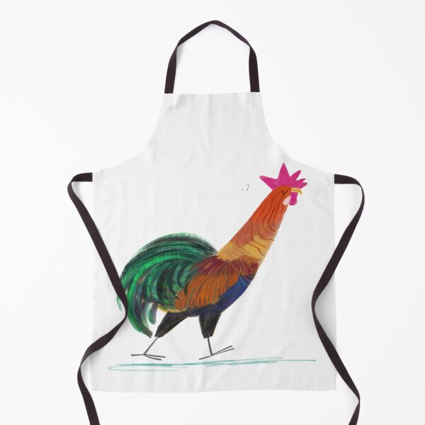 Item preview, Colorful Strutting Rooster Illustration designed and sold by Drsadle39l.