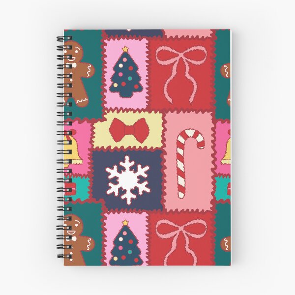 Aperçu de l'œuvre Adorable courtepointe patchwork de Noël créée et vendue par YesterdayColl.