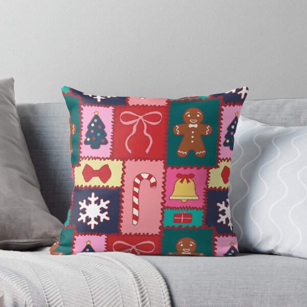 Item preview, Cute Christmas Patchwork Quilt designed and sold by YesterdayColl.