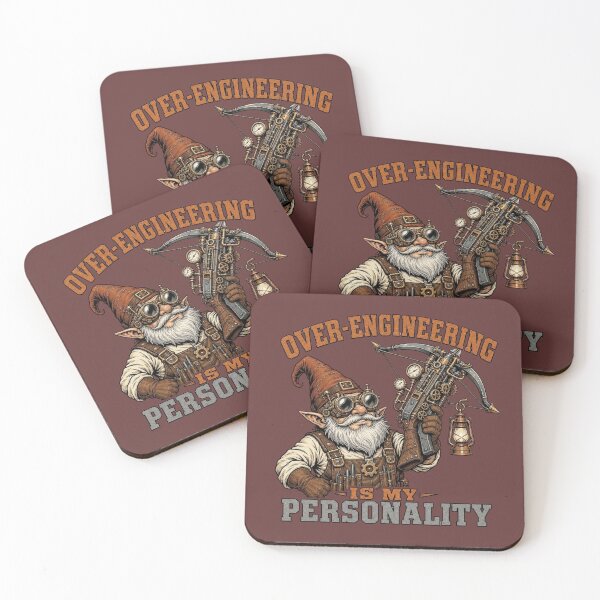 Item preview, Over Engineering Is My Personality Artificer Tabletop RPG designed and sold by Dice_Goblin_Studio.