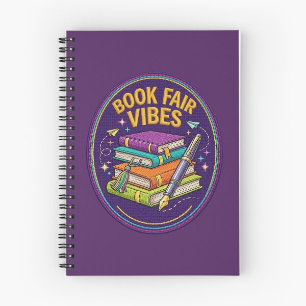 Item preview, Book Fair Vibes – Bookworm Patch. designed and sold by Endless7Art.