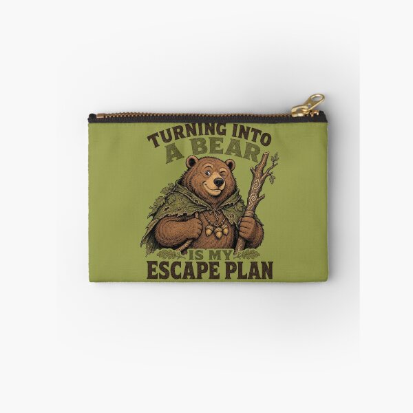 Item preview, Turning Into A Bear Is My Escape Plan Druid Tabletop RPG designed and sold by Dice_Goblin_Studio.