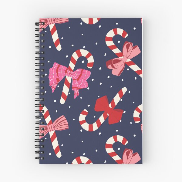 Item preview, Candy Cane Ribbons in Night Navy designed and sold by YesterdayColl.