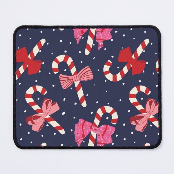 Item preview, Candy Cane Ribbons in Night Navy designed and sold by YesterdayColl.