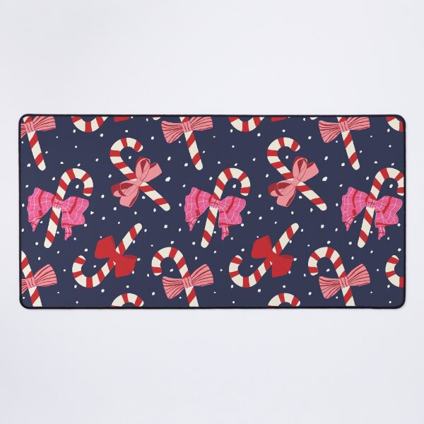 Item preview, Candy Cane Ribbons in Night Navy designed and sold by YesterdayColl.
