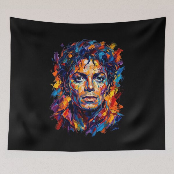 Item preview, Michael Jackson Thriller Abstract Portrait designed and sold by MerchViz.