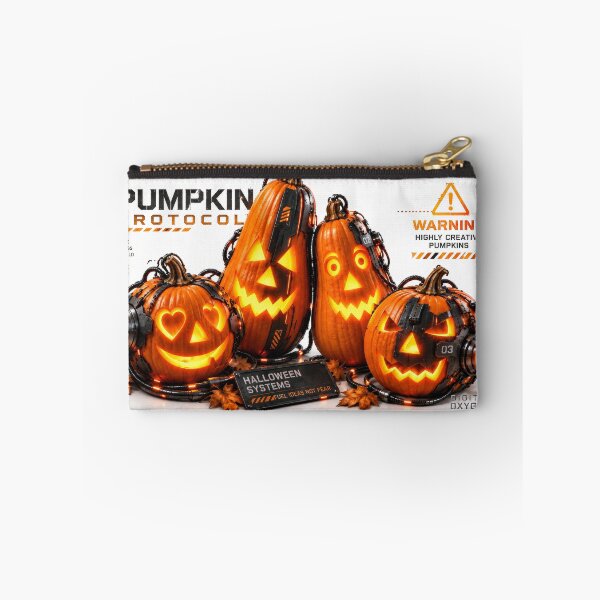 Item preview, Pumpkin Protocol – Cyber Halloween Crew designed and sold by DansCreations42.