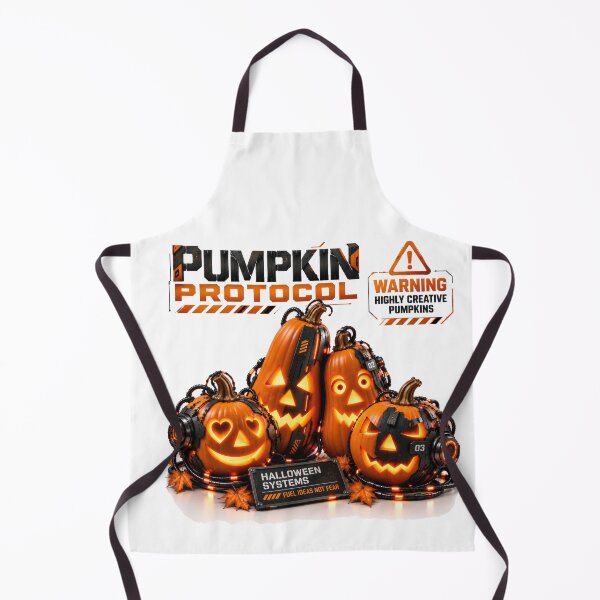 Item preview, Pumpkin Protocol – Cyber Halloween Crew designed and sold by DansCreations42.