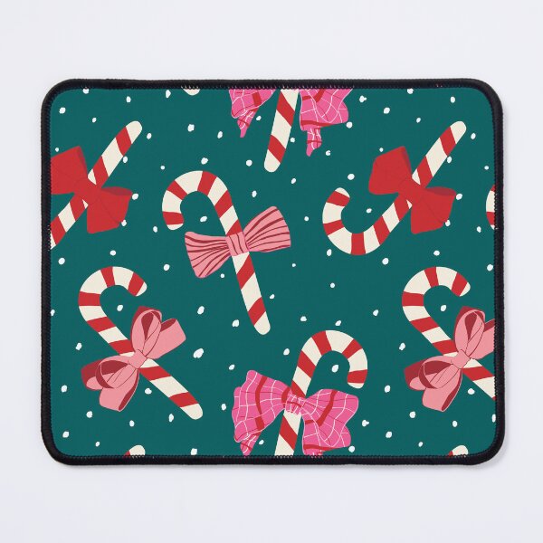 Item preview, Candy Cane Ribbons in Pine Green designed and sold by YesterdayColl.