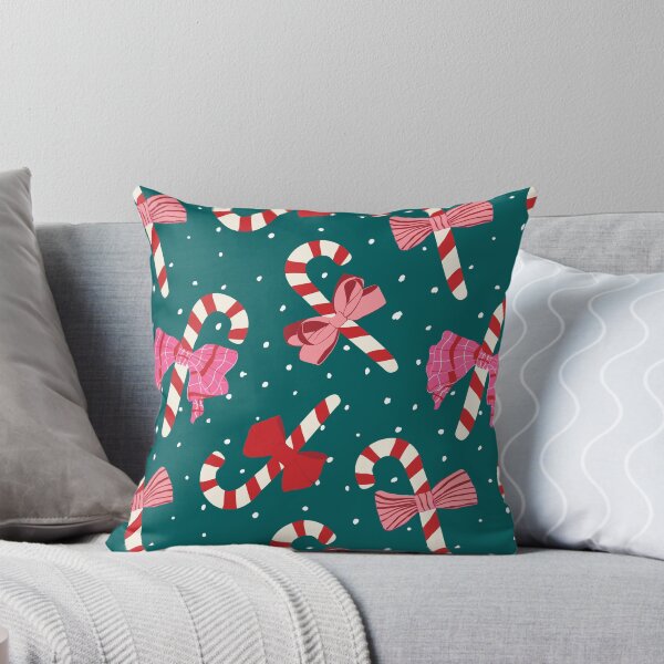 Item preview, Candy Cane Ribbons in Pine Green designed and sold by YesterdayColl.