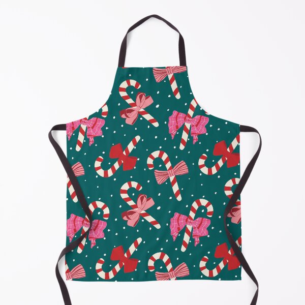 Item preview, Candy Cane Ribbons in Pine Green designed and sold by YesterdayColl.