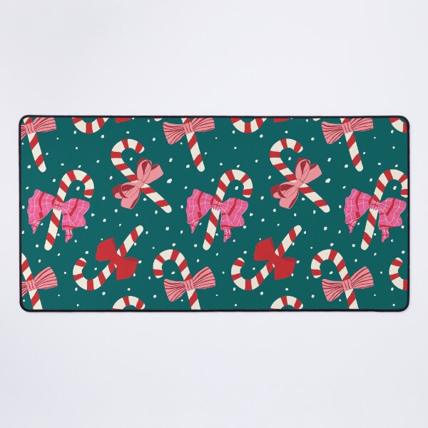 Item preview, Candy Cane Ribbons in Pine Green designed and sold by YesterdayColl.