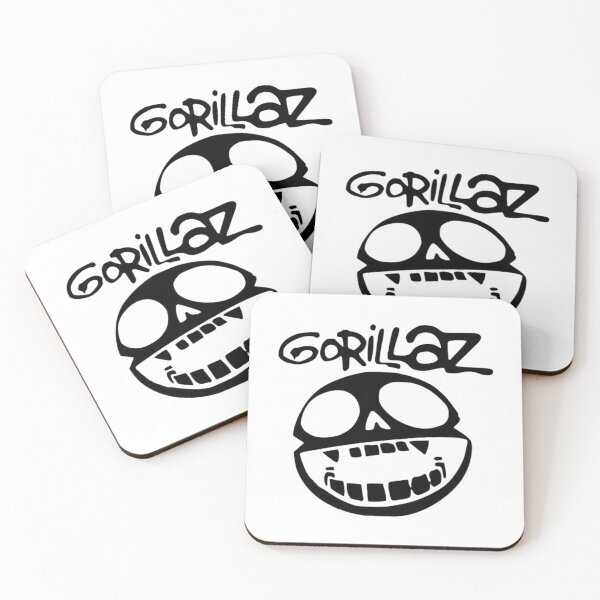 Item preview, Gorillaz Classic Skull Logo Line Art designed and sold by UrbanLayers.