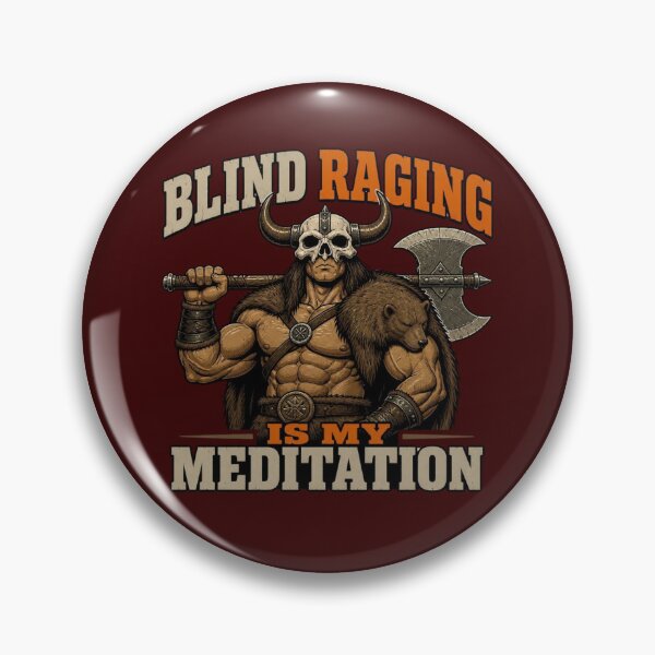 Artikelvorschau, Blindes Wüten ist meine Meditation – ein lustiges Tabletop-Rollenspiel für Barbaren entworfen und verkauft von Dice_Goblin_Studio.