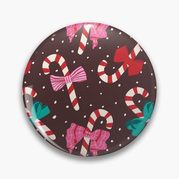 Item preview, Candy Cane Ribbons in Chocolate Brown designed and sold by YesterdayColl.