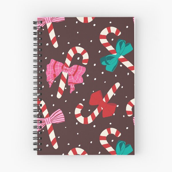 Item preview, Candy Cane Ribbons in Chocolate Brown designed and sold by YesterdayColl.