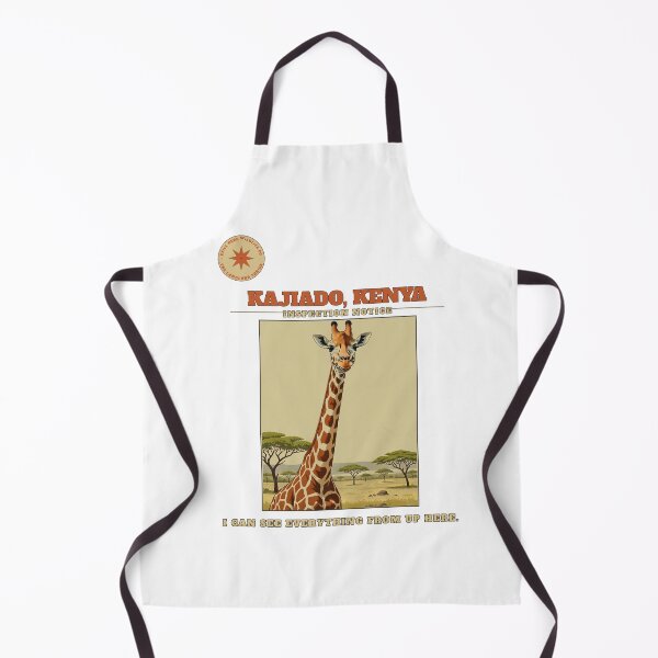 Item preview, Kajiado Kenya Maasai Giraffe Landlord Vintage Safari Tee designed and sold by StillHereWild.co.