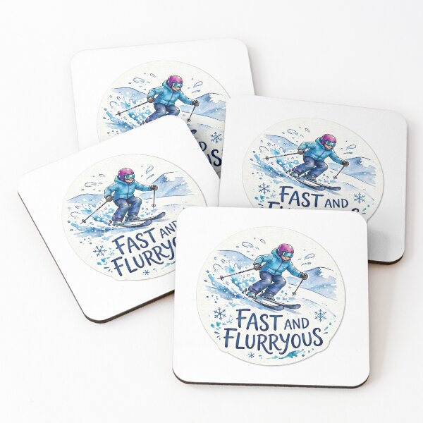 Item preview, Fast and Flurryous designed and sold by skihappyco.