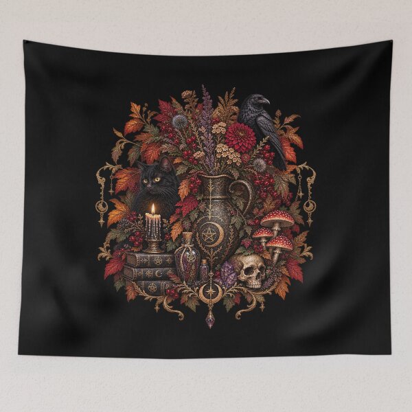 Item preview, Whispers from the Witch’s Garden – Gothic Witchy Design designed and sold by Scarlett-Goods.