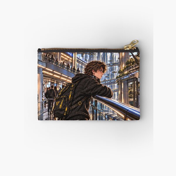 Item preview, Danix Cyberpunk Skywalk Poster Design designed and sold by Kenzie & Co.