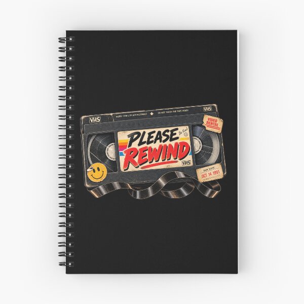 Item preview, Please Rewind – Vintage VHS Nostalgia designed and sold by DopeyRobot.